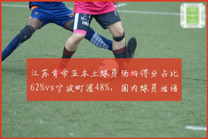 江苏肯帝亚本土球员场均得分占比62%vs宁波町渥48%，国内球员话语权两极分化